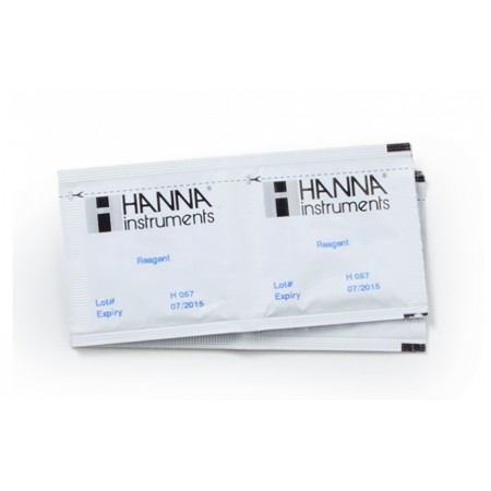 Caja 25 uds Reactivo bromo (0 a 8.00 mg/ L) HANNA HI716-25