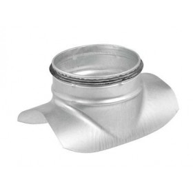 Injerto 90º con junta Ø150mm para conducto Ø250mm MERCATUB Macho