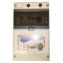 Cuadro eléctrico bomba e iluminación para piscina 4A 1x230VAC con y transformador 100W