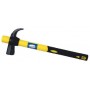 Martillo uña carpintero de acero con mango bimaterial MERCATOOLS 600g