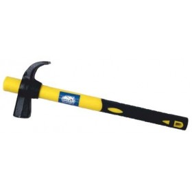 Martillo uña carpintero de acero con mango bimaterial MERCATOOLS 600g
