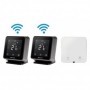 Kit zonificacion .2 ZONAS. via radio. HONEYWELL T6R2Z