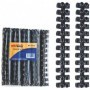 Regleta de conexiones eléctricas 12 polos negra VOLTIMERC sección 4mm²