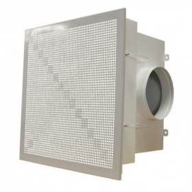Unidad terminal LAMSEAL 3/6 con placa perforada 690x385x355mm Ø200 para filtro absoluto 305x610x69mm