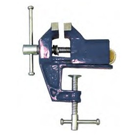 Tornillo de banco base fija con palomilla MERCATOOLS 60mm