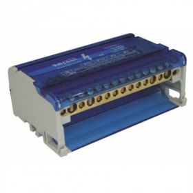 Repartidor eléctrico 125A 4 polos 15 conectores VOLTIMERC