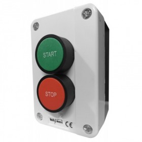 Caja pulsador marcha-paro eléctrico 1NO+1NC VOLTIMERC AP5