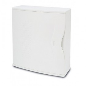 Caja distribución eléctrica de superficie puerta opaca 24 módulos VOLTIMERC NV IP40