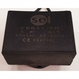 Minicondensador arranque motores monofásicos 5µF