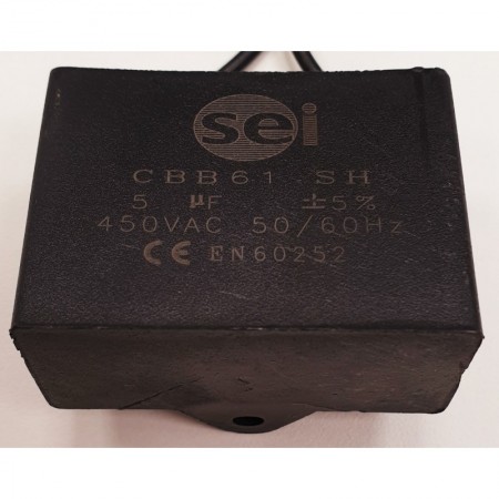 Minicondensador arranque motores monofásicos 5µF