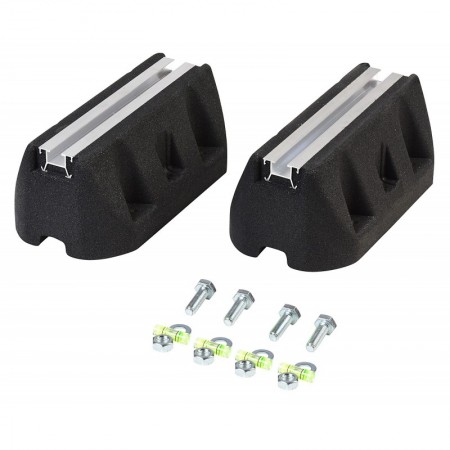 Juego soportes ECO base antivibrante unidad exterior aire acondicioinado SOPORTESC 250x95mm