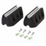 Juego soportes ECO base antivibrante unidad exterior aire acondicioinado SOPORTESC 250x95mm