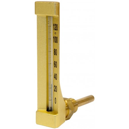 Termómetro capilla SEI angular caja 110x36mm inmersor 1/2"x50mm -30 a 50ºC