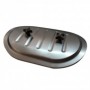 Trampilla acceso curva alta temperatura 1000ºC HT-TAC-18/8 180x80mm MERCATUB