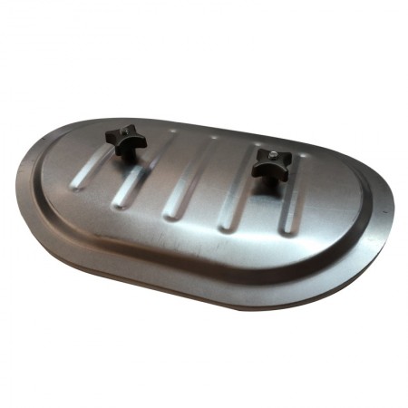 Trampilla acceso curva alta temperatura 1000ºC HT-TAC-18/8 180x80mm MERCATUB