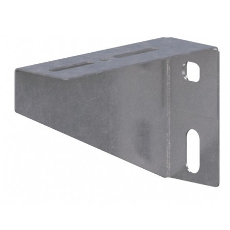 Soporte pared o perfil "C" en acero galvanizado sendzimir INTERFLEX para bandeja portacables VIAFIL y VIATEC 200mm