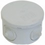 Caja eléctrica empalmes estanca de superficie con conos IP54 VOLTIMERC Ø80x45mm