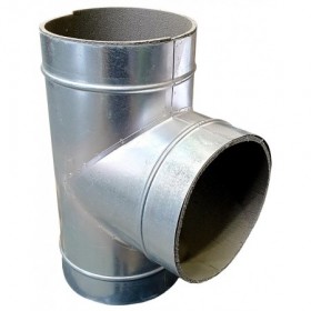 Te 90º Ø500mm aislado 10mm MERCATUB Macho-Macho