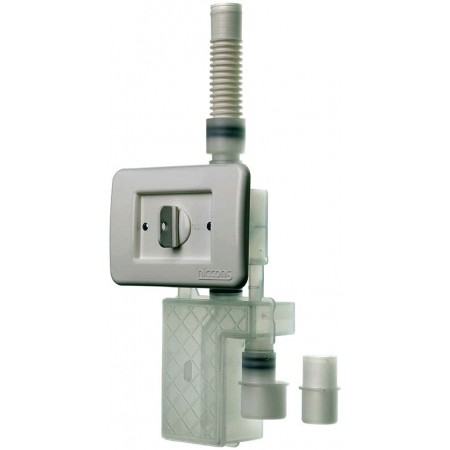 Sifón con caja empotrar y válvula de cierre  120x90x50mm