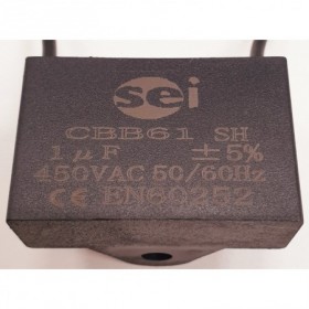 Minicondensador arranque motores monofásicos 1µF