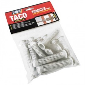 Caja 10 uds tamiz nylon ESCOFIX Ø12x50mm