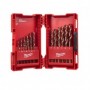 Estuche 19 brocas metal MILWAUKEE HSSGC