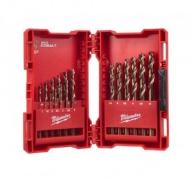 Estuche 19 brocas metal MILWAUKEE HSSGC