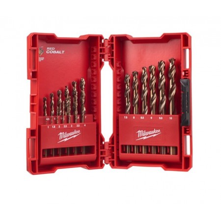 Estuche 19 brocas metal MILWAUKEE HSSGC