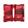 Estuche 19 brocas metal MILWAUKEE HSSGC