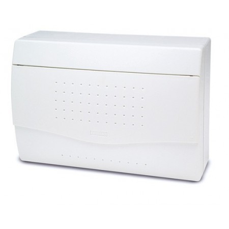 Caja distribución eléctrica de superficie puerta opaca 14 módulos VOLTIMERC NV IP40