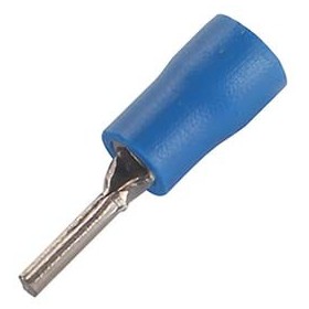Caja 100 uds Terminales punta aislado azul VOLTIMERC PTV sección 1.5 a 2.5mm²