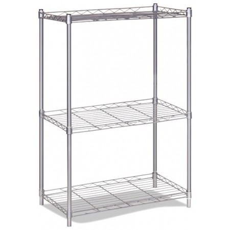 Estantería decorativa de acero con 3 baldas MERCATOOLS 30 kg 80 x 56  x35mm