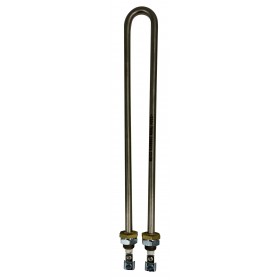 Resistencia forma U para aire ESCOCLIMA U-004 con racores latón 1500W longitud 520mm
