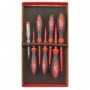 Juego 7 destornilladores MILWAUKEE VDE S/DRIVER