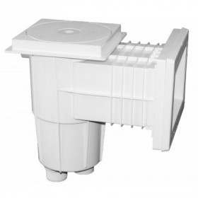 Skimmer 15L ABS blanco para piscina de liner encolar Ø50mm. rosca 1-1/2"-2"
