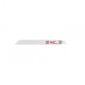 Pack 5 hojas sierra universales MILWAUKEE longitud 200mm 10 tpi