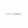 Pack 5 hojas sierra universales MILWAUKEE longitud 200mm 10 tpi