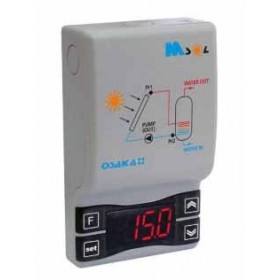 TERMOMETRO-TERMOSTATO MURAL M1 SOL CLOCK  1 RELE NTC / PTC INCLUYE 2 SONDAS