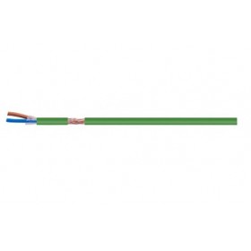 Rollo 10m manguera cable eléctrico libre halógenos apantallada sin CPR VOLTIMERC Z1C4Z1-K 2 x 0.75