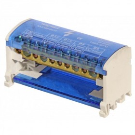 Repartidor eléctrico 125A 2 polos 11 conectores VOLTIMERC