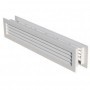Rejilla para el transito de aire colocada en puertas y fijacion con tornillos .ESCOCLIMA 452x90 blanca