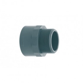 Manguito PVC presion macho encolar/roscar ø 40-1.1/4"