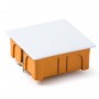 Caja eléctrica de registro y empalme de empotrar para pladur IP30 VOLTIMERC 100x100x45mm