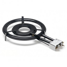 Paellero circular 2 fuegos para interior P 14.26 kW diám. 50 cm para gas butano