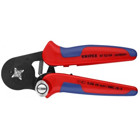 Crimpadora punteras huecas autoajustable KNIPEX Ø0.08 a 16mm2