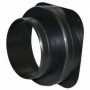 Manguito brida circular polipropileno negro recortable Ø150mm Ø200mm MERCATUB Macho