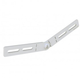 Kit unión articulación vertical/horizontal PVC para bandeja portacables eléctricos BASOR 60mm