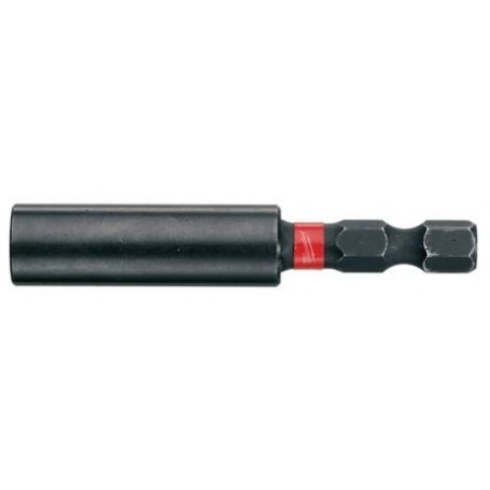 Portapuntas magnético MILWAUKEE BIT HOLDER 1/4"hex longitud 60mm