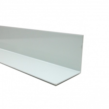 Metro ángulo superior techo panel fonoabsorbente blanco 1006 longitud 3m