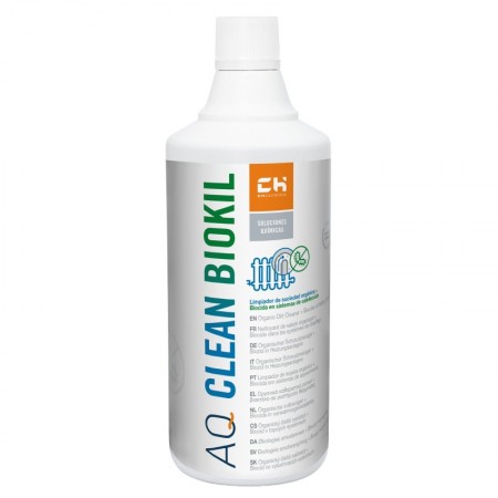 Bote 1L Desenlodador con biocidas CH QUÍMICA AQ CLEAN BIOKIL